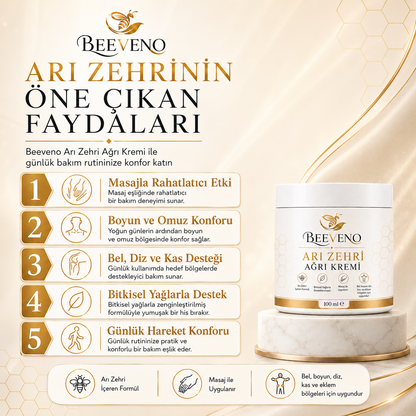 BeeVeno™ Arı Zehirli Ağrı Kremi