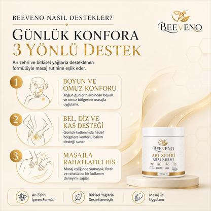 BeeVeno™ Arı Zehirli Ağrı Kremi
